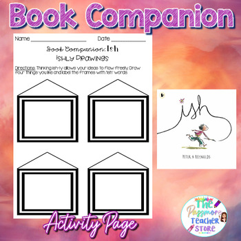 Preview of Ish Book Companion Activity l Ishly Drawings l Growth Mindset Activity Page