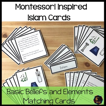 Preview of Islam 5 part cards