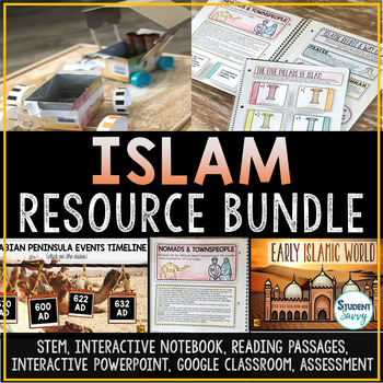 Preview of Islam Activities Resource Bundle - Islamic World