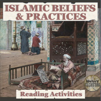 Preview of Islam Beliefs & Practices Reading Passages & Activities