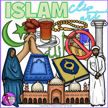 Preview of Islam Religion Clipart Realistic