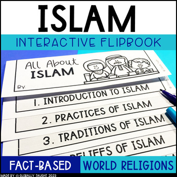 Preview of Islam Flipbook about 5 Pillars of Islam, Islamic Holidays, Beliefs, Origins, etc