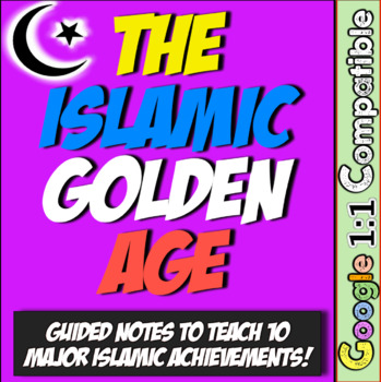 Preview of Islam Golden Age Achievements!  Guided Notes for 10 Islamic Achievements!