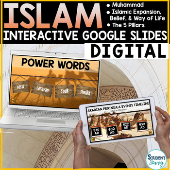 Preview of Islam Google Classroom Distance Learning |  Islam Google Slides