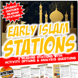 Islam Stations - Reading Centers Activity with Graphic Org