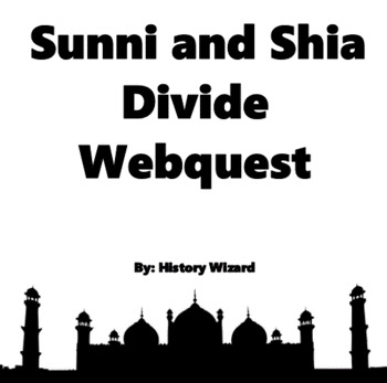 Preview of Islam: Sunni and Shia Divide Webquest