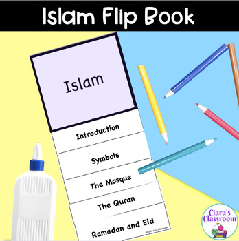 Preview of Islam World Religion Flip Book
