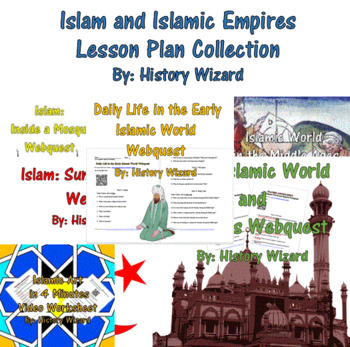 Preview of Islam and Islamic Empires Lesson Plan Collection Bundle