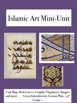 Preview of Islamic Art Lesson Plan and Worksheets
