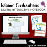 Islamic Civilization DIGITAL Interactive Notebook World History