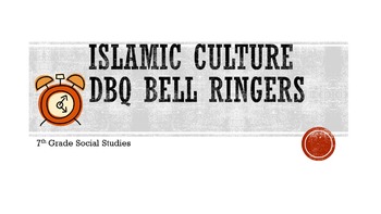 Preview of Islamic DBQ Bell Ringers