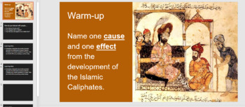 Islamic Empire Interactions Document Based Activity