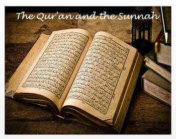 Preview of The Qur'an and Sunnah + Power Point + Assessment   (Distance Learning)