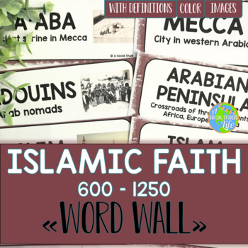 Preview of Ancient Islam Word Wall
