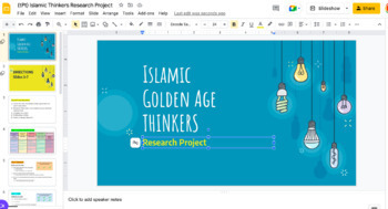 Preview of Islamic Golden Age Project 