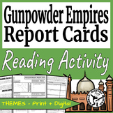 Islamic Gunpowder Empires Report Card Unit Bundle Reading 