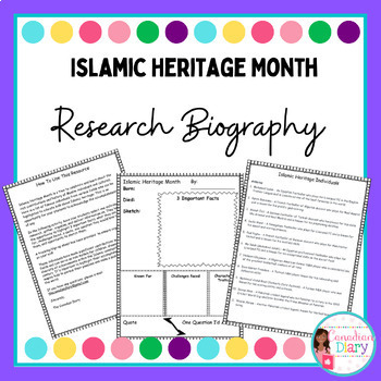 Preview of Islamic Heritage Month Profiles