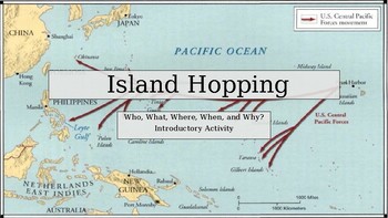 Preview of Island Hopping. Introductory and Close Read Activity