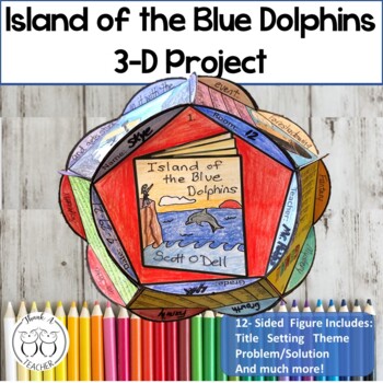 Preview of Island of the Blue Dolphins 3-D Book Project