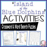 Island of the Blue Dolphins Activities O'Dell Crossword Pu