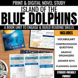 Island of the Blue Dolphins Book Unit: Ready-to-Use Novel 