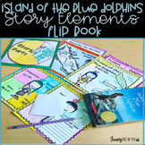 Island of the Blue Dolphins Story Elements Flip Book