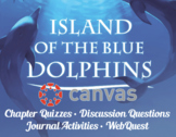 Island of the Blue Dolphins Novel Study for Canvas Users