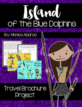 Preview of Island of the Blue Dolphins Travel Brochure Project