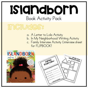 Preview of Islandborn | Book Activity Pack (Activities Only)