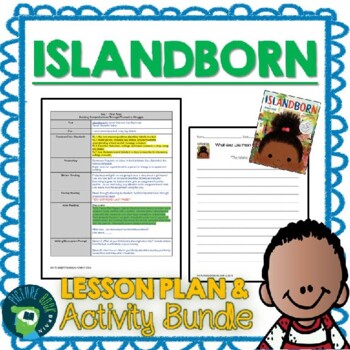 Preview of Islandborn by Junot Diaz Lesson Plan and Activities
