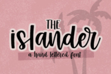 Islander - A Hand Lettered Font
