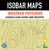 Isobar Maps Google Slideshow and Activity Sheets - Distanc