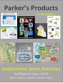 Preview of Isoelectronic Series and Analysis Worksheet Set for Chemistry