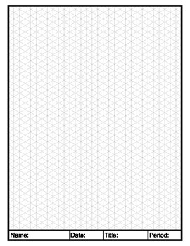 orthographic graph paper