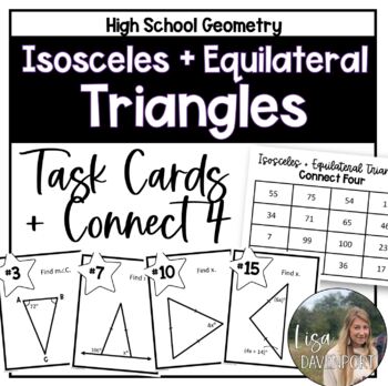 geometry 4.6 isosceles and equilateral triangles worksheet