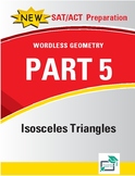 Isosceles Triangles - 12 pages 60 questions with answer key