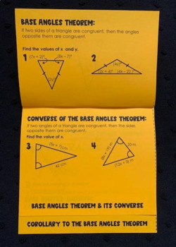 isosceles and equilateral triangles calculator