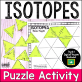 Isotopes Review Puzzle Activity- Print & Digital