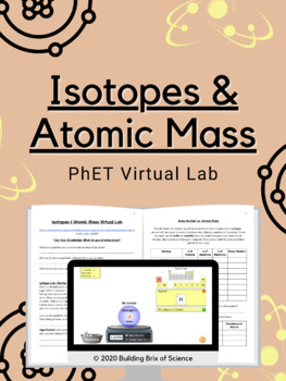 Preview of Isotopes and Atomic Mass PhET Virtual Lab