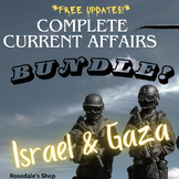 Israel & Gaza Complete BUNDLE on Current Events with FREE 