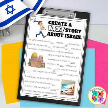 Preview of Israel Activity Worksheets