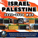 Israel Palestine 2023-24 Current War Presentation Lesson