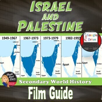 Preview of Israel & Palestine Conflict - VIDEO GUIDE - Crash Course - Print & Digital