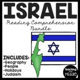 Israel Reading Comprehension Bundle Country Studies Asia