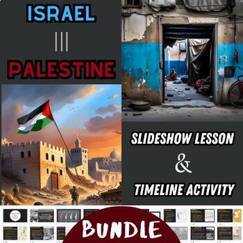 Preview of Israel and Palestine Complicated History Lesson and Activity