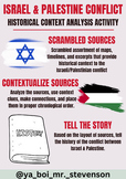 Israeli & Palestinian Conflict: Historical Context Activity