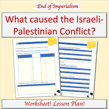 Israel And Palestine Conflict Lesson Plan