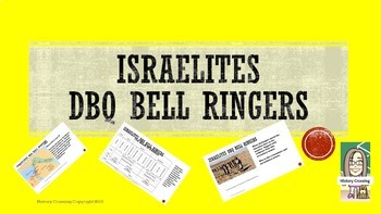 Preview of Israelites DBQ Bell Ringers