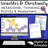 Israelites & Early Christianity EDITABLE Hexagonal Thinkin