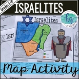 Israelites or Hebrews Canaan Map Activity (Print and Digital)